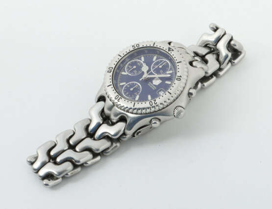 Herrenarmbanduhr modern, TAG Heuer, Edelstahl, Tag… - photo 2