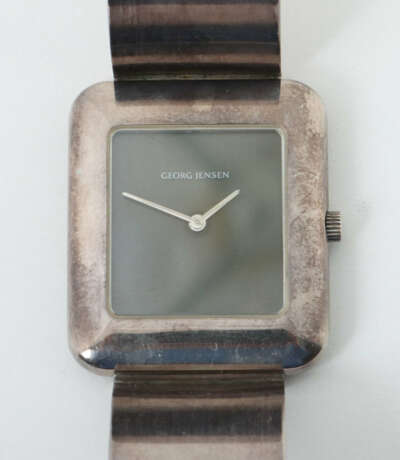 Armbanduhr modern, Silber 926, Marke: Georg Jensse… - photo 1