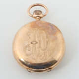 Damentaschenuhr um 1900, Rotgold 585, punziert, St… - Foto 2