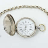 Herrentaschenuhr Um 1900, Savonette, Silber 875/84… - Foto 1