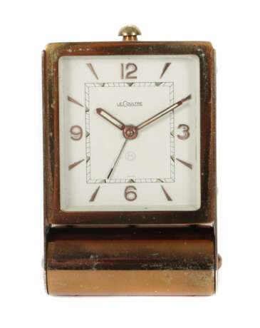 Jaeger LeCoultre Reisewecker mit weißem Zifferblat… - Foto 1