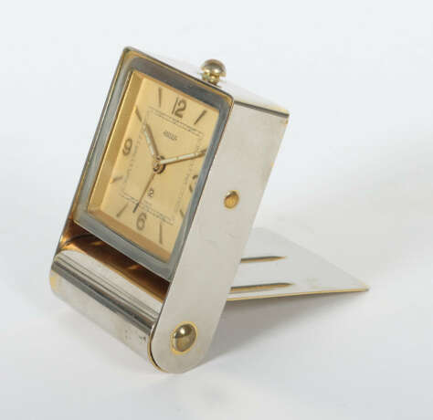Jaeger LeCoultre Reisewecker mit goldfarbenem Ziff… - Foto 2
