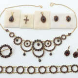 Konvolut Granatschmuck 20. Jh., bestehend aus Armb… - фото 1