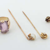 Konvolut Goldschmuck 21. Jh., best. aus Ohrstecker… - photo 1