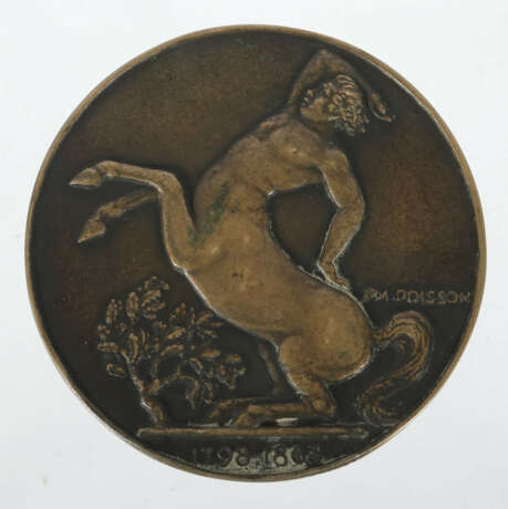 Medaille Frankreich, 1933, Bronze, averse Seitenpr… - фото 2