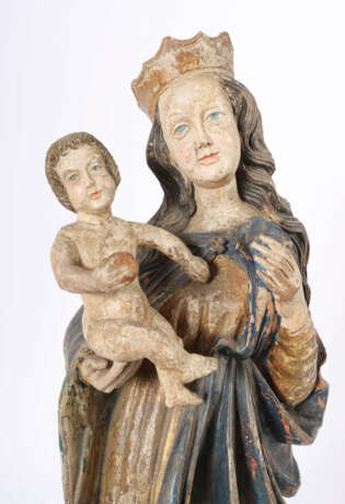 Bildschnitzer des 17./18. Jh. ''Madonna mit Kind''… - photo 2