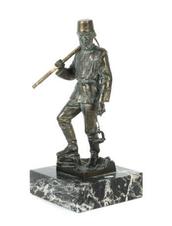 Bildhauer des 19./20. Jh. ''Henner'', Bronze, pati… - photo 1