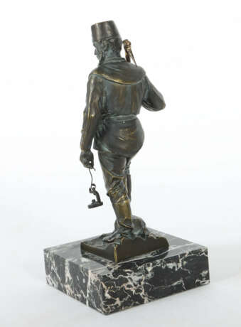 Bildhauer des 19./20. Jh. ''Henner'', Bronze, pati… - Foto 3