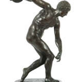 Bildhauer des 19./20. Jh. ''Diskuswerfer'', Bronze… - photo 1