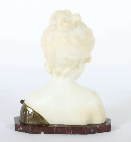 Bildhauer des 19./20. Jh. ''Poeme'', Alabaster/Mes… - Foto 3