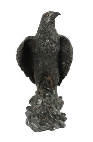 Bildhauer des 19./20. Jh. ''Adler'', Bronze, patin… - photo 1