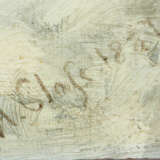 Maler des 19. Jh. ''Landwehr'', sich in winterlich… - photo 3