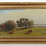 Maler des 19./20. Jh. ''Tiere auf der Weide'', Bli… - photo 2