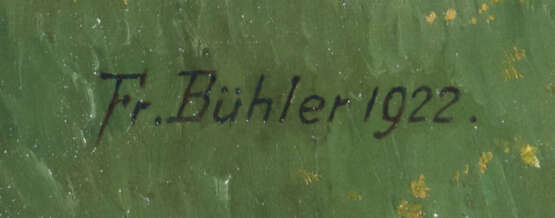 Bühler, Fr. Maler des 20. Jh.. ''Frühlingslandscha… - photo 3