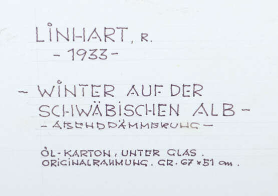 Linhart, Rudolf 1895 - 1968, tschechischer Landsch… - фото 4