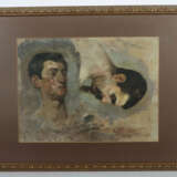 Maler des 20. Jh. ''Männerkopf-Studie'', Darstellu… - photo 2