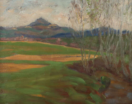 Maler des 20. Jh. ''Hohenstaufen'', Blick auf den … - Foto 1