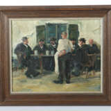 Maler des 20. Jh. ''Biergarten-Stammtisch'', Bauer… - photo 2