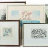 Konvolut 5 Grafiken Gertrude Degenhardt (1940), ''… - photo 1