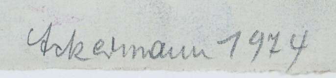 Ackermann, Max Berlin 1887 - 1975 Unterlengenhardt… - photo 3