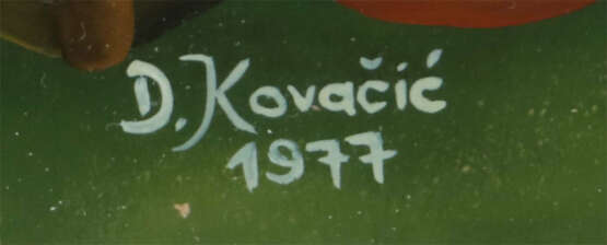 Kovacic, D. Künstler des 20. Jh.. ''Bäuerin mit Bu… - photo 3