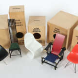 6 Vitra-Stühle ''Miniatures Collection'' Vitra Des… - photo 2