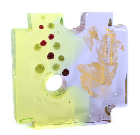 Ferro, Galliano unbekannt, ''Glasblock'', Murano, … - photo 1