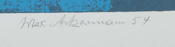 Ackermann, Max Berlin 1887 - 1975 Bad Liebenzell-U… - photo 3