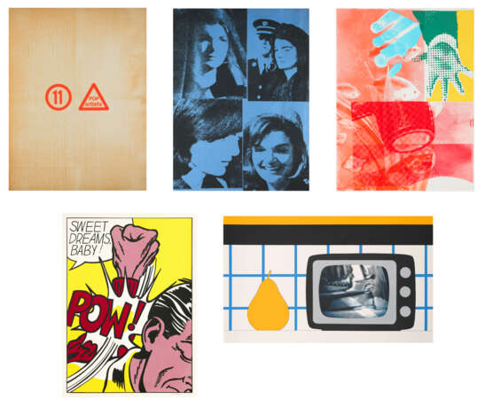 VARIOUS ARTISTS: ROY LICHTENSTEIN (1923-1997), ANDY WARHOL (1928-1987), AND OTHERS - Foto 1