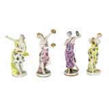 Groupe en porcelaine Allegorie de l Art Hand Painted 20th century - Foto 2