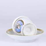 Кофейная пара Фарфор 19th century г. - фото 3