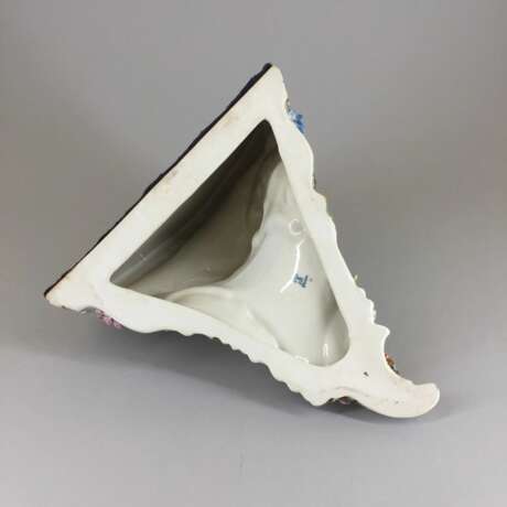 Console en porcelaine. Dresde. Hand Painted Rococo 20th century - Foto 6