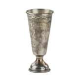 Silver glass for Kiddush. Kyiv 1908-1809 Silver 84 Judaica At the turn of 19th -20th century - photo 2
