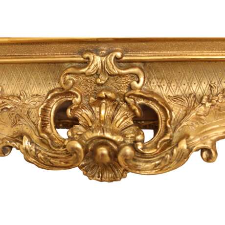 Picture frame. 19th century. Wood Plaster Gilding Rococo 19th century - photo 4