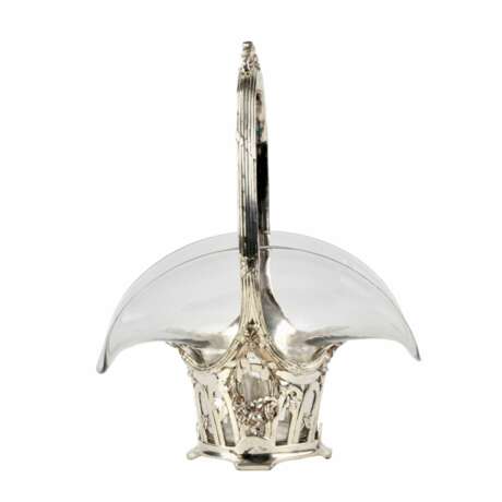 Candy basket. Glass Neorococo 20th century - photo 1