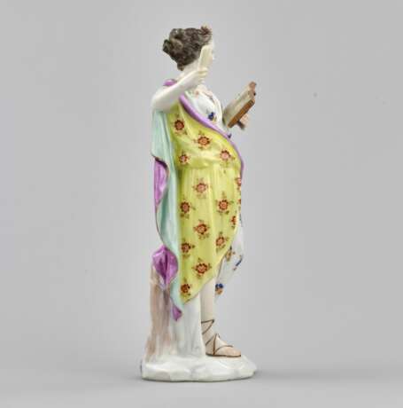 Figurine en porcelaine Allegorie de la poesie. Porcelaine 19th century - photo 2