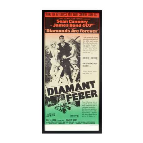 Collection of posters for James Bond films. 1970s Paper 20th century - photo 6