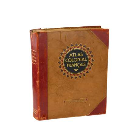 An illustrated atlas of the French colonies 1929. Paper 20th century - photo 1