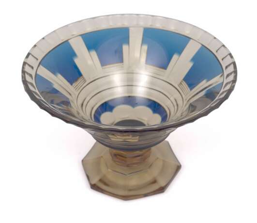Val St. Lambert Crystal fruit bowl Crystal Early 20th century - photo 1