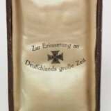 Preussen: Eisernes Kreuz, 1914, 2. Klasse, im Etui. - фото 3