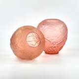 A pair of Art Deco glass vases. Glass 20th century - photo 3
