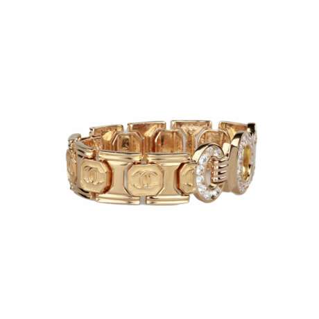 Bracelet in 18K yellow gold in the style of Chanel Gold 18К 21th century - photo 2