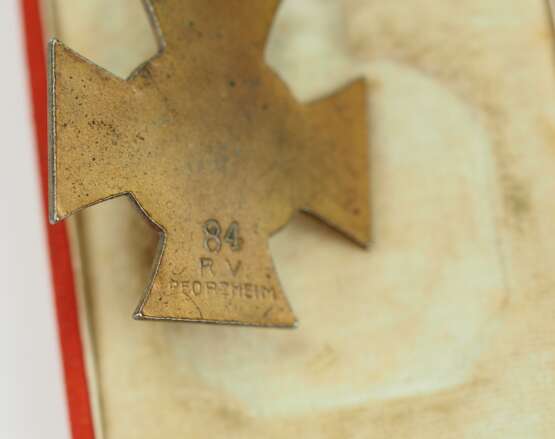 Ehrenkreuz für Kriegsteilnehmer, im Etui. - photo 2