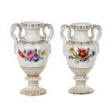 Pair of Meissen porcelain vases. Porcelain Early 20th century - photo 1