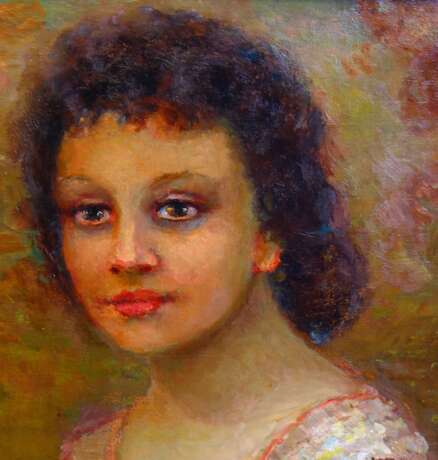 Portrait d&amp;39;une jeune fille Early 20th century - Foto 2