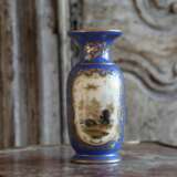 Вазочка в стиле Севр Hand Painted Late 19th century г. - фото 2