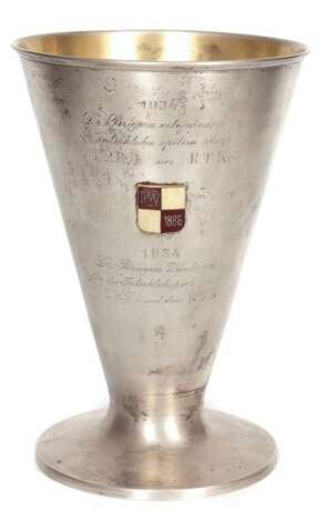 Doctor Kruger traveling cup for club matches between IRRB RTK Silver Early 20th century - photo 1