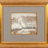 Triptych `Seasons`: Winter - snow in Autumn - Shevchenko garden Summer Early 20th century - photo 1