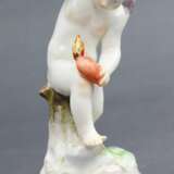 Porcelain figurine Cupidsangel break heart Porcelain Other style At the turn of 19th -20th century - photo 2