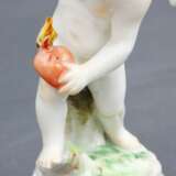 Porcelain figurine Cupidsangel break heart Porcelain Other style At the turn of 19th -20th century - photo 7